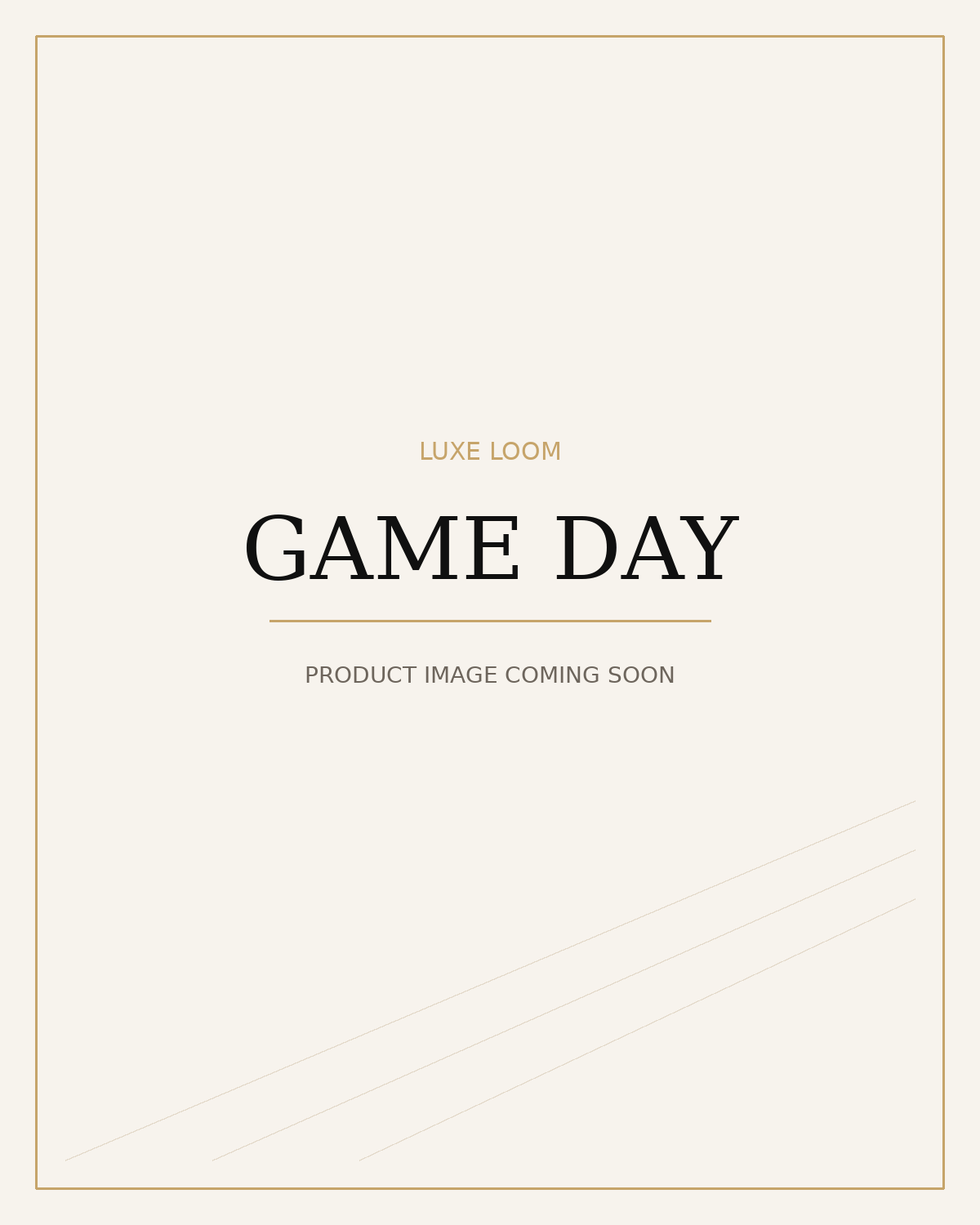Luxe Loom Game Day collection